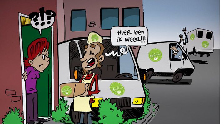 Hellofresh – Video en Guerilla Marketing